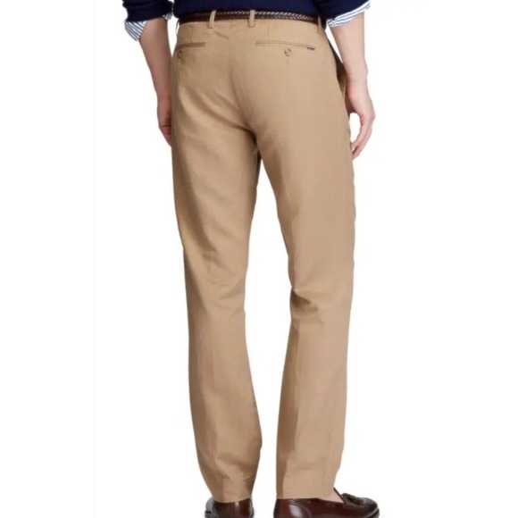 Polo Ralph Lauren Straight Fit RRL Desert Khaki Pants Mens 34x30 New Fast Ship - Picture 3 of 12